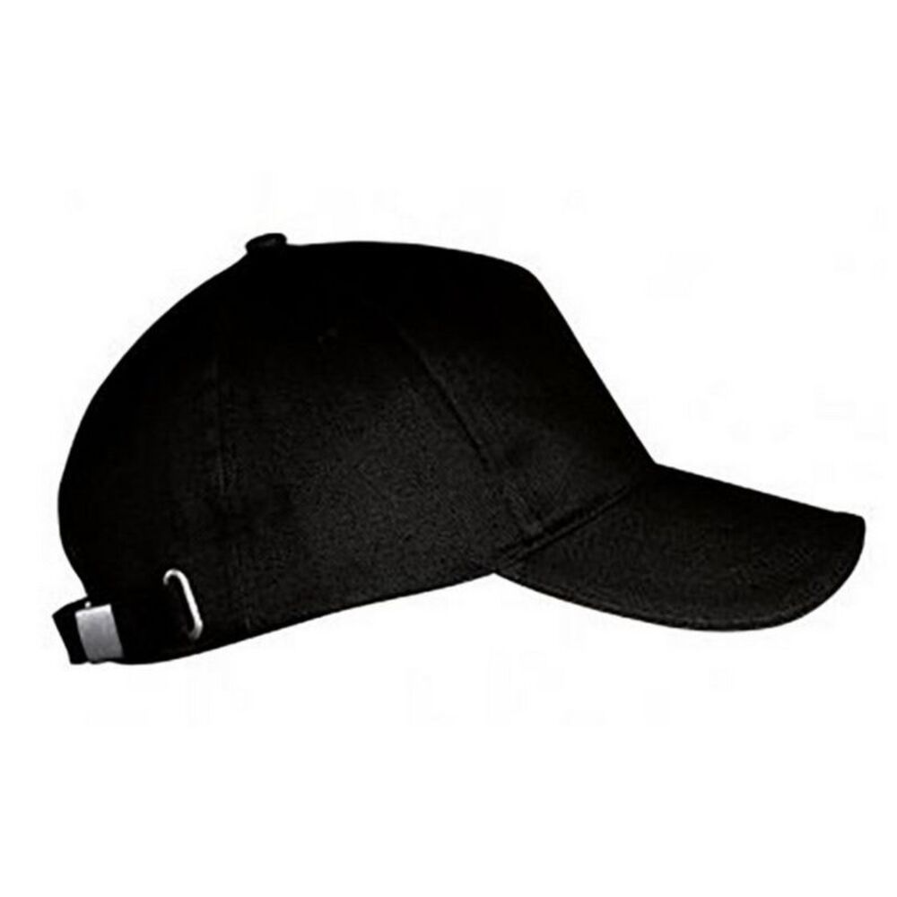 SOLS Unisex Long Beach Cap / Black
